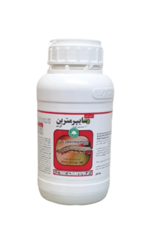 سم سایپرمترین ۴۰ درصد گلسم نیم لیتری