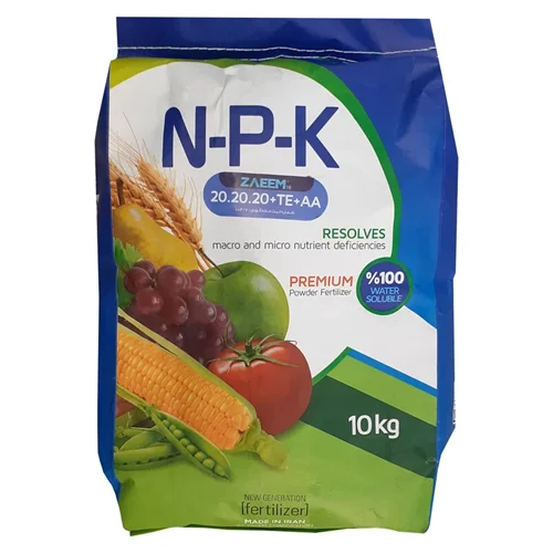 کود N-P-K (20-20-20+TE)  زعیم10 کیلوگرمی